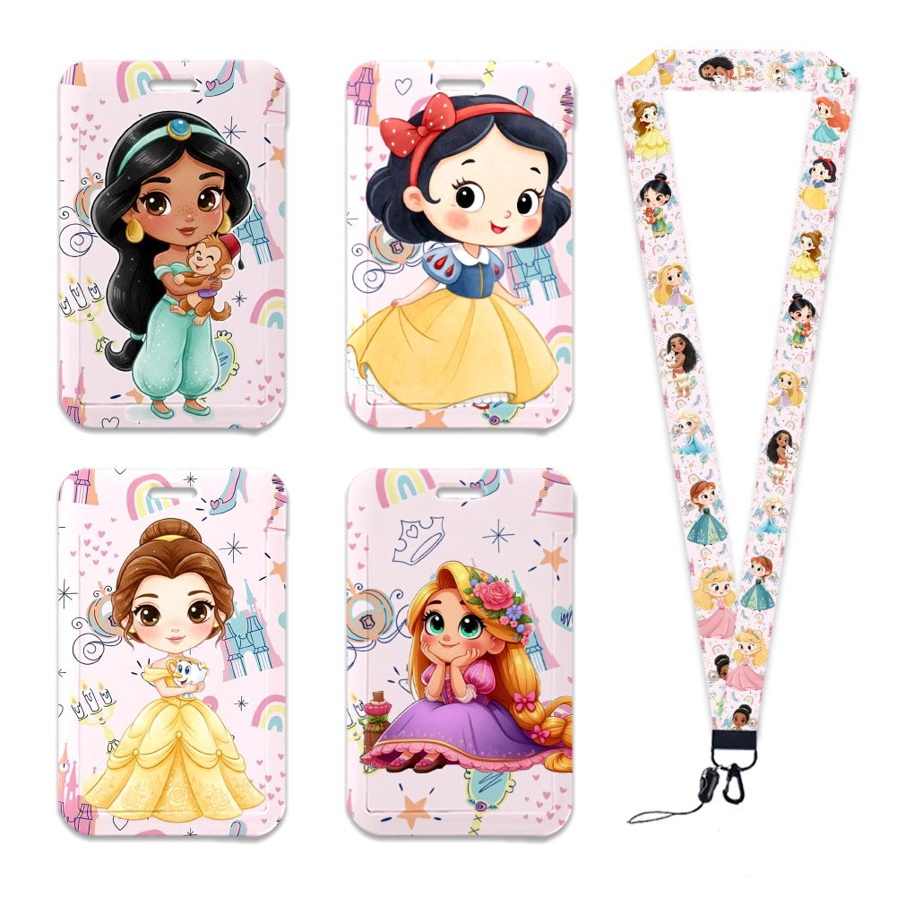 Kawaii Tech Accessories - Disney Princess Cartoon Cute Kawaii Card
