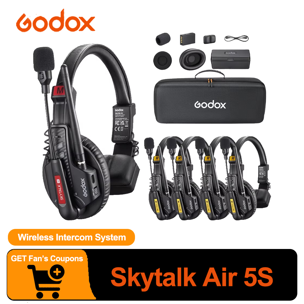 Power Bank Wireless - GODOX Skytalk Air 5S 2.4G Full-Duplex