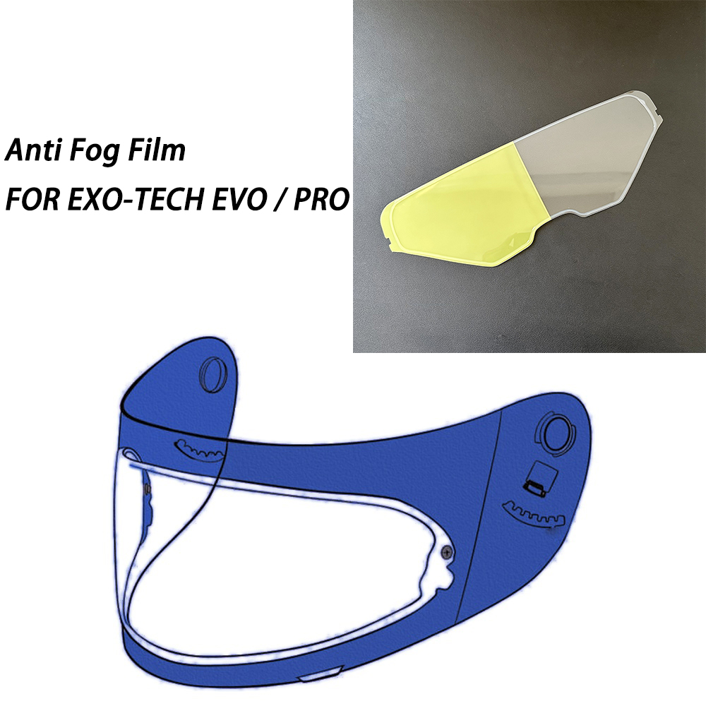 Moto Tech Accessories & Workshop - Helmet Visor Film Anti Fog Fit
