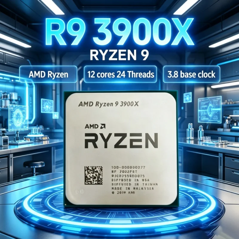 AMD Ryzen 9 3900X Unlocked Pro - Amd Cpu Ryzen 9 recension och pris