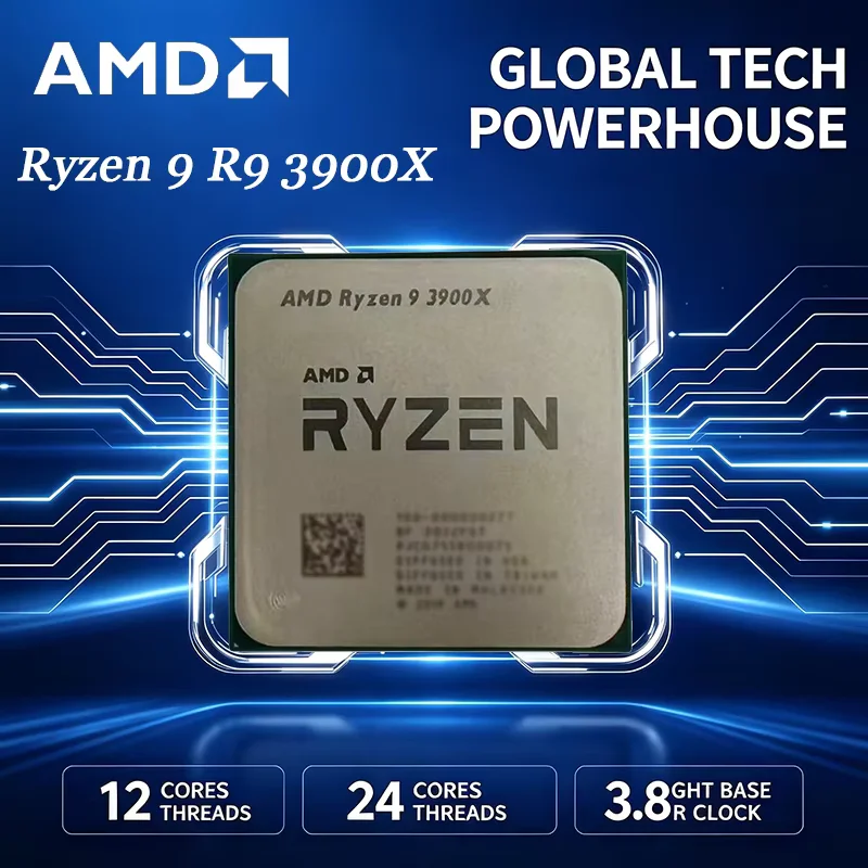 AMD Ryzen 9 3900X Unlocked Pro - Amd Cpu Ryzen 9 recension och pris