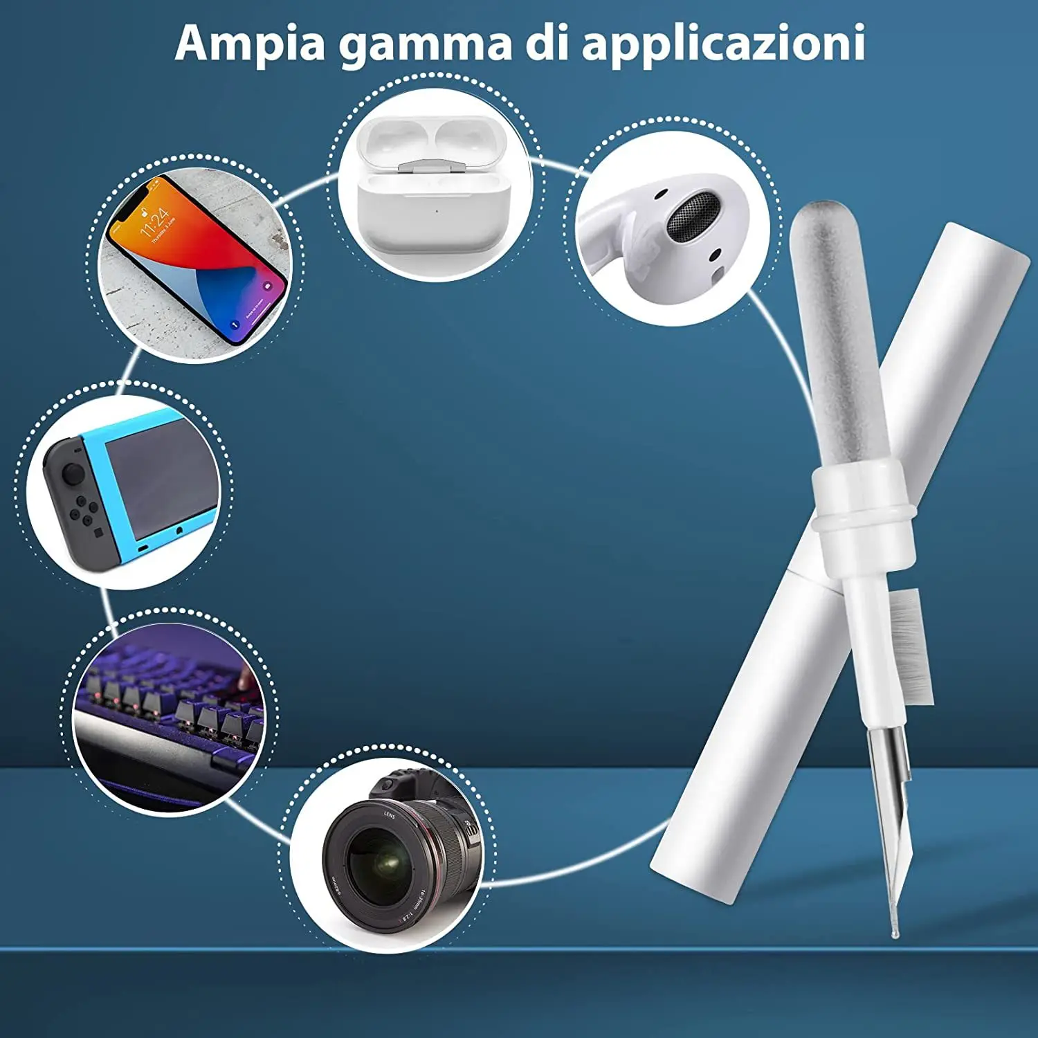 Bluetooth Earphone Cleaner Kit - Power Bank Wireless recension och pris