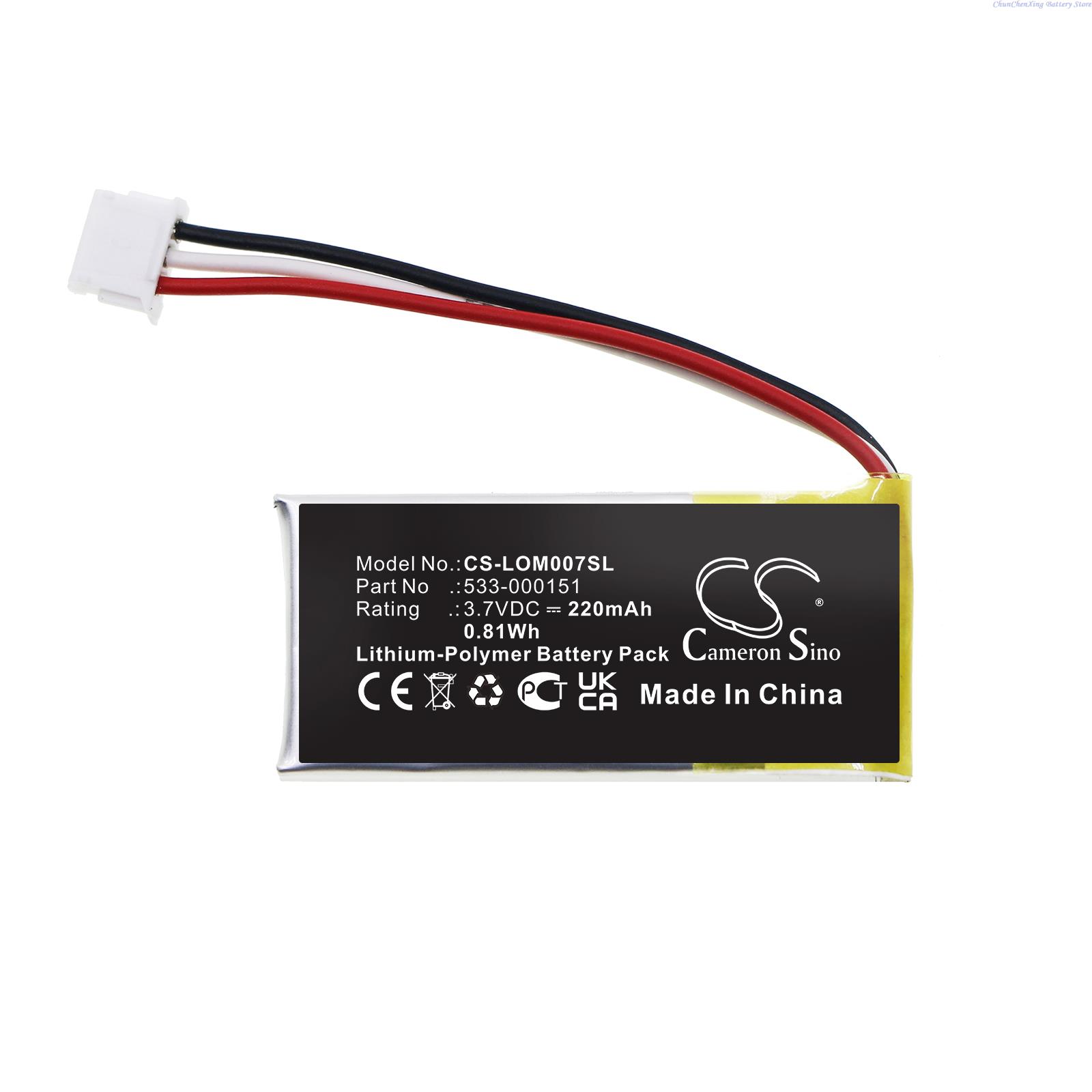 3.7V 220mAh Battery 533-000151 - Logitech Mouse G Pro X Superlight recension och pris