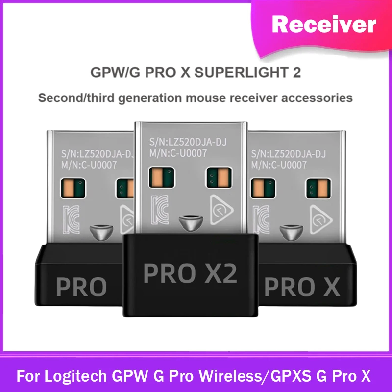 Original USB Dongle Receiver A - Logitech Mouse G Pro X Superlight recension och pris