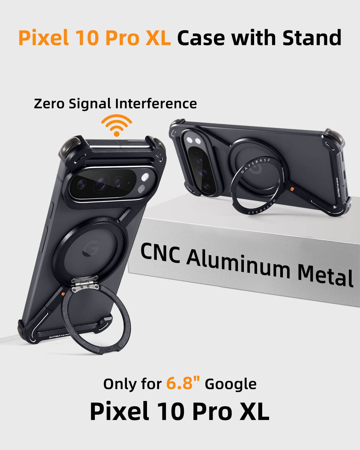 Oatsbasf Metal Phone Case for  - Phone Stand Aluminum recension och pris