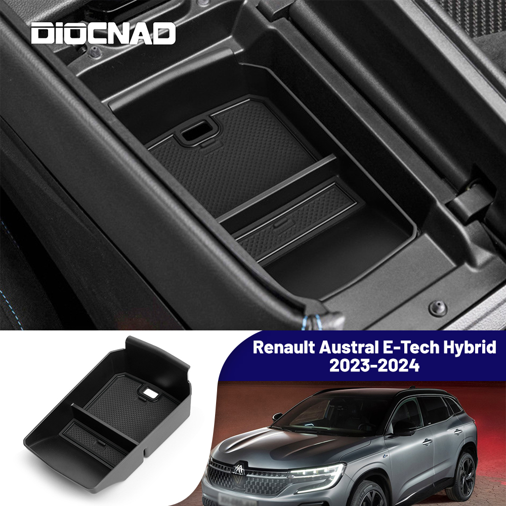 For Renault Austral E-Tech Hyb - Tech Accessories Storage recension och pris