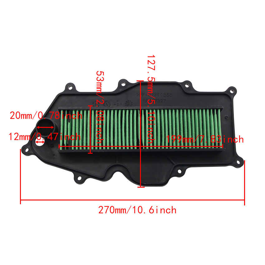 Motorcycles Air Filter for Ves - Moto Tech Accessories & Workshop recension och pris