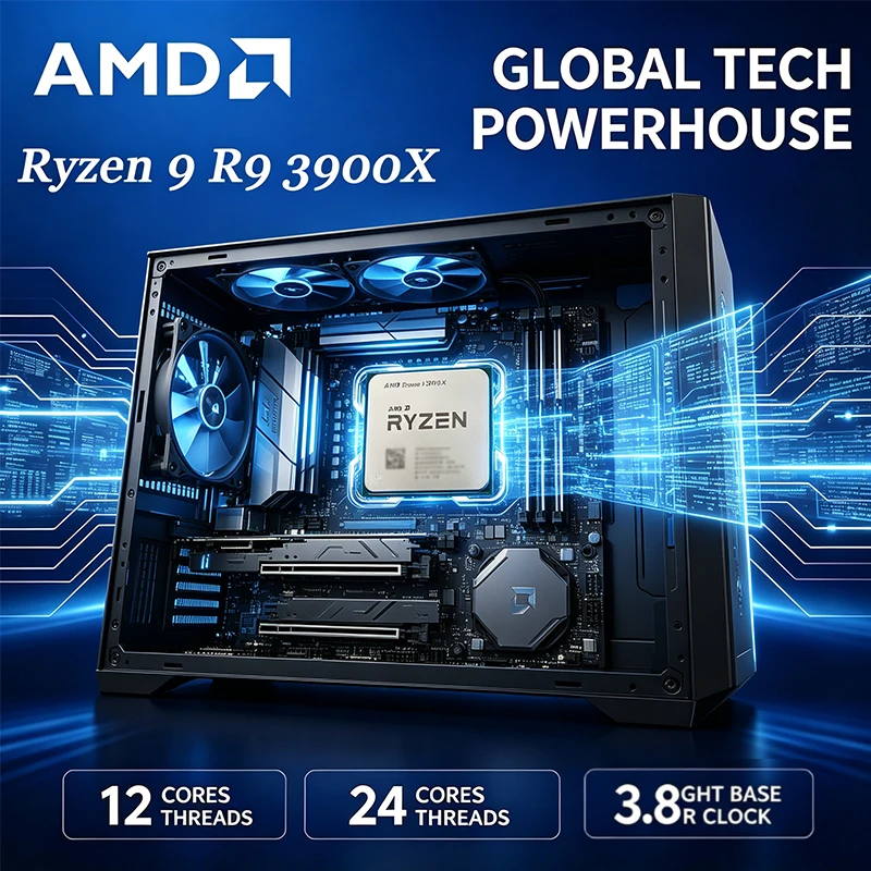 AMD Ryzen 9 3900X Tray Unlocke - Amd Cpu Ryzen 9 recension och pris