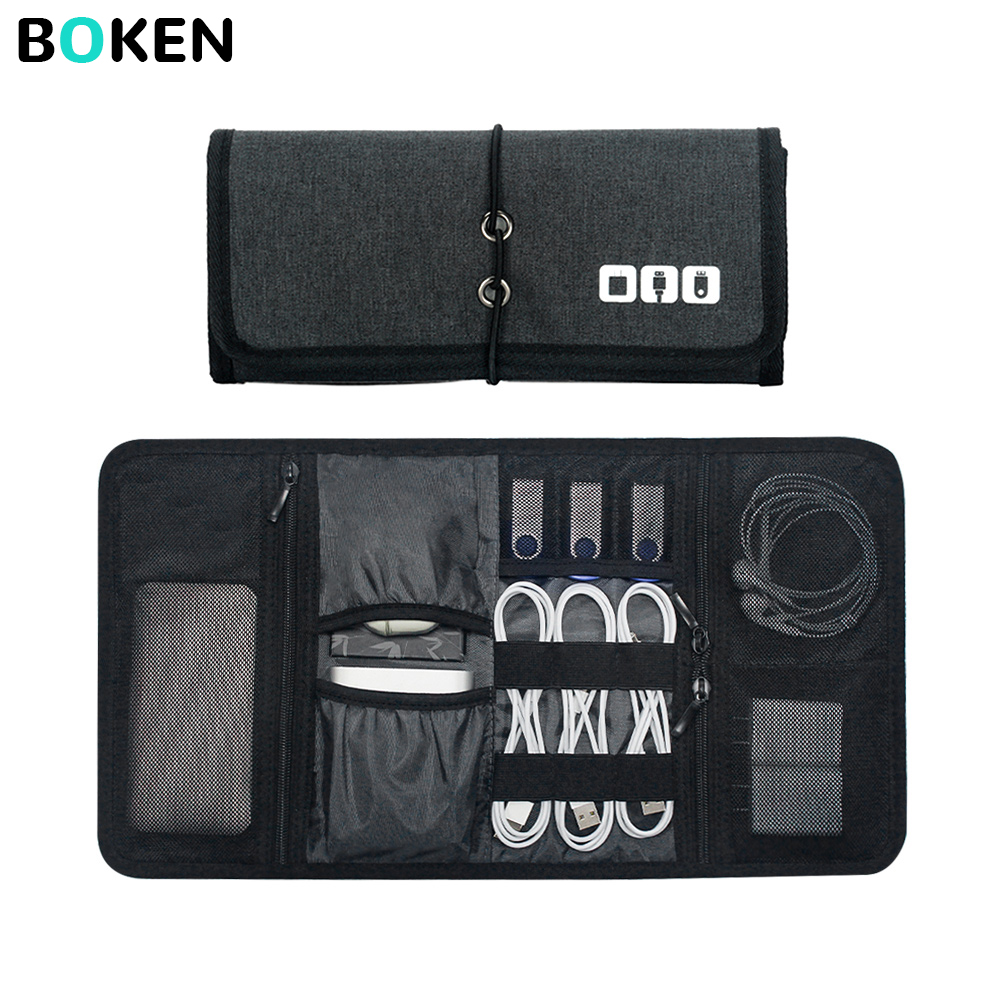 Tech Organizer Bag Cable Stora - Tech Accessories Storage recension och pris