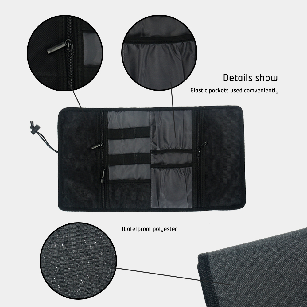 Tech Organizer Bag Cable Stora - Tech Accessories Storage recension och pris