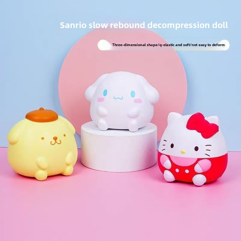 Kuromi Shaped Squishy Toy Cute - Kawaii Tech Accessories recension och pris