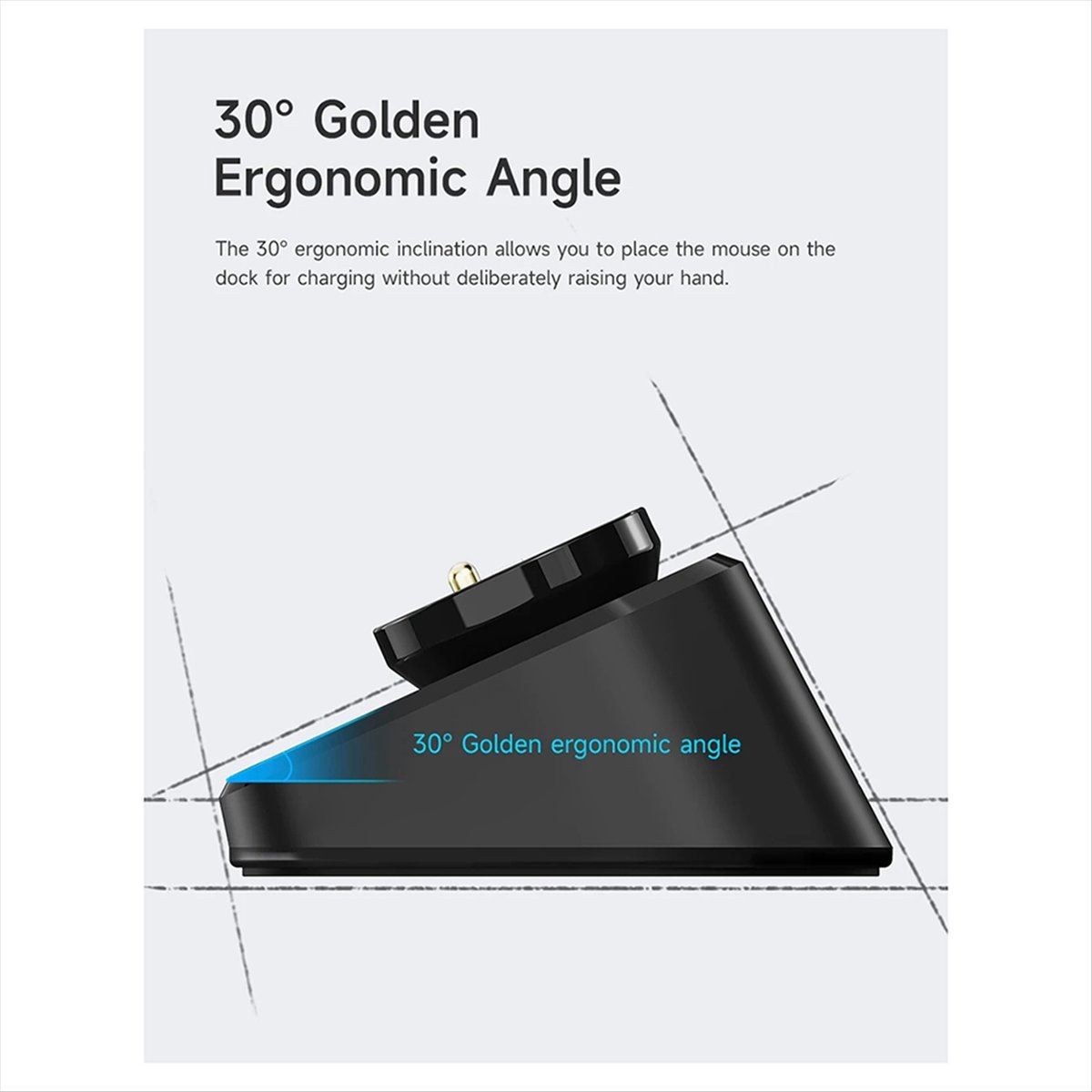 doyme Mouse Charger Stand for  - Logitech Mouse G Pro X Superlight recension och pris