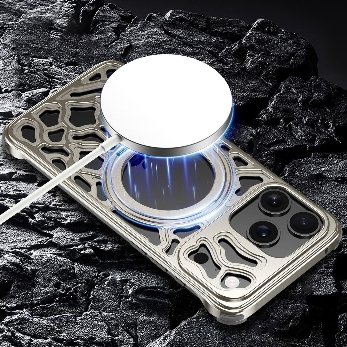 For iPhone 16, 15, 17 Pro Max  - Phone Stand Aluminum recension och pris