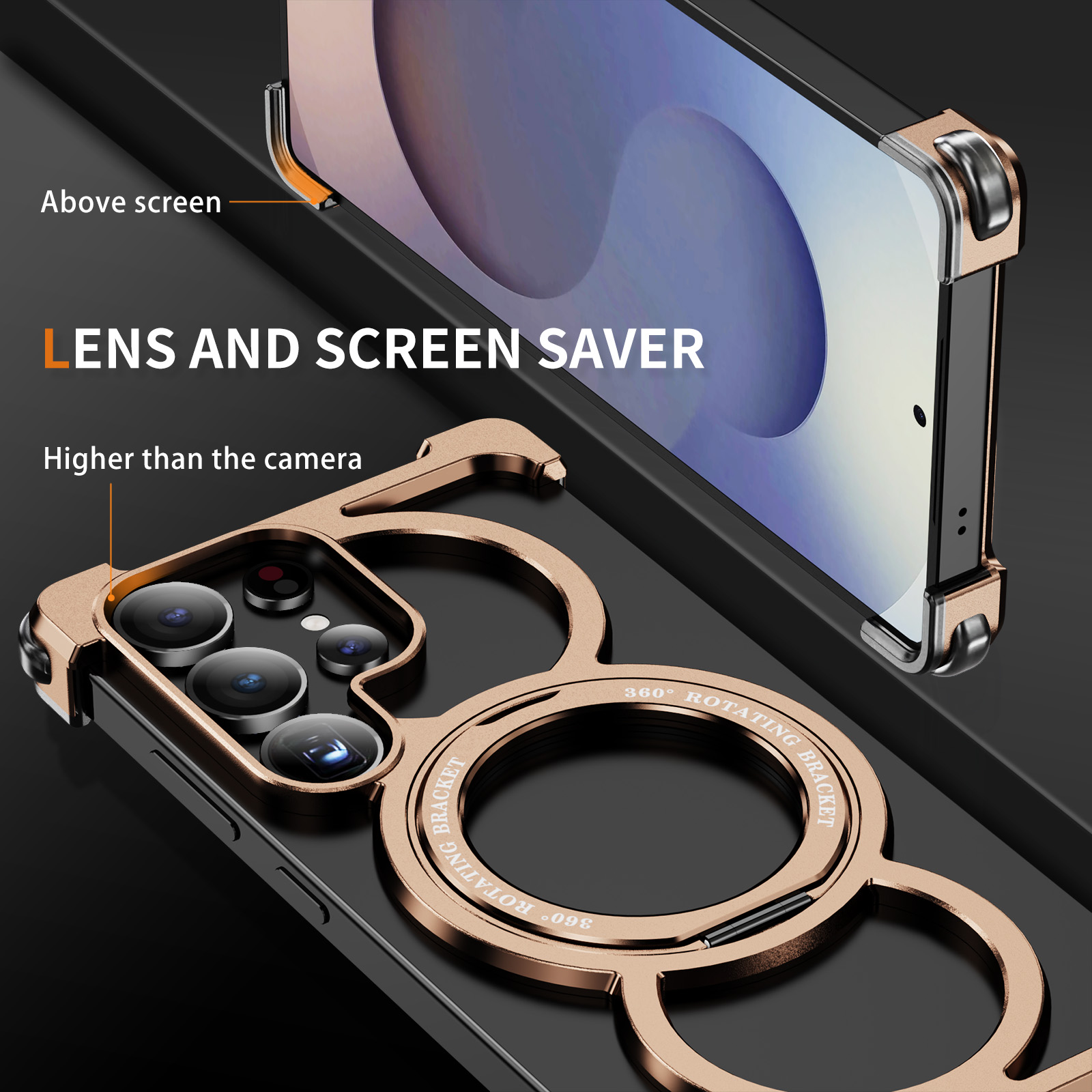 Aluminum Alloy Hollow Heat Dis - Phone Stand Aluminum recension och pris