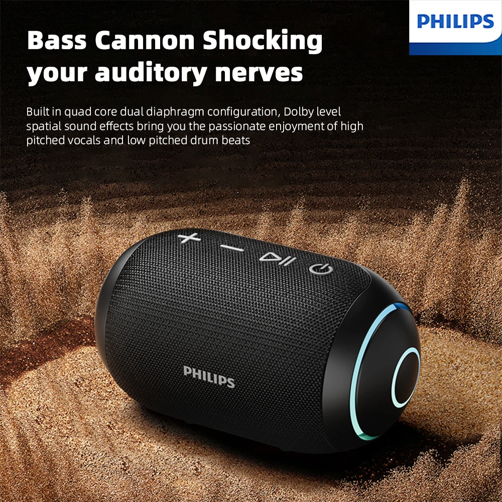 Philips TAS3209 Outdoor Portab - Power Bank Wireless recension och pris